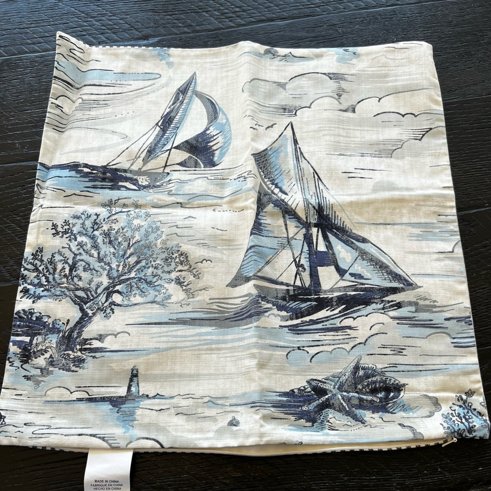 2 Pottery barn pillow covers